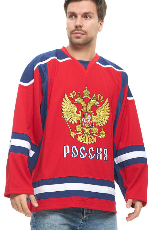 Хоккейный свитер взрослый Россия