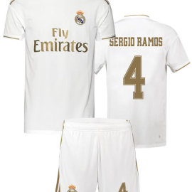 Форма детская ФК Реал Мадрид 2019-20 home SERGIO RAMOS 4