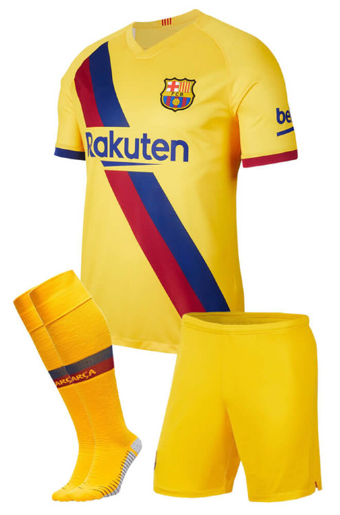 Комплект взрослый ФК Барселона 2019-20 away